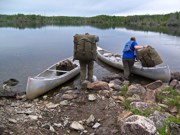 canoe with north face flash flood backpack Old No. 7 | Pack | Frost River Heres a midsize waxed canvas backpack with long leather flap straps The Best Canoe Trip Portage