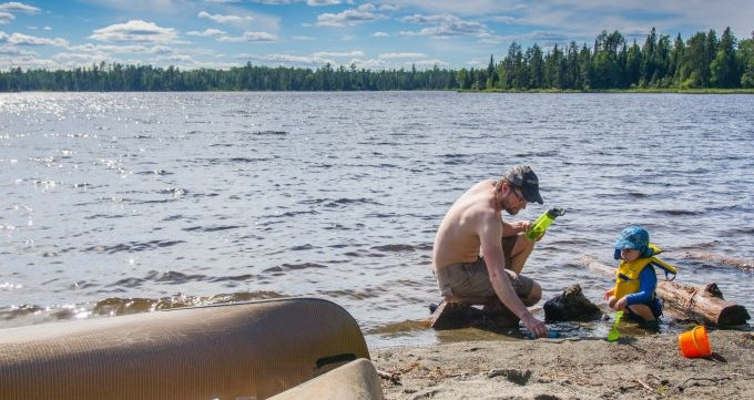 BWCA Canoe Trip Success with a Toddler