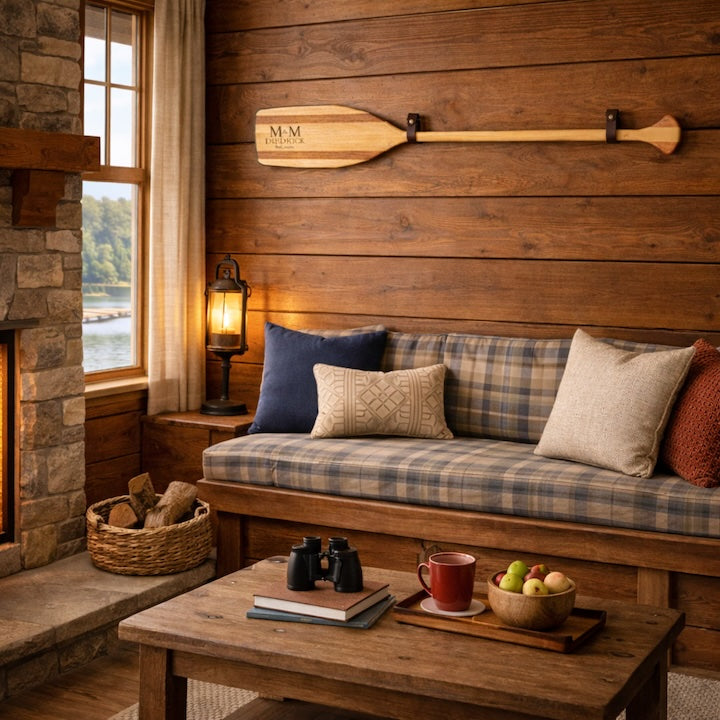 Introducing Custom Engraved Canoe Paddles