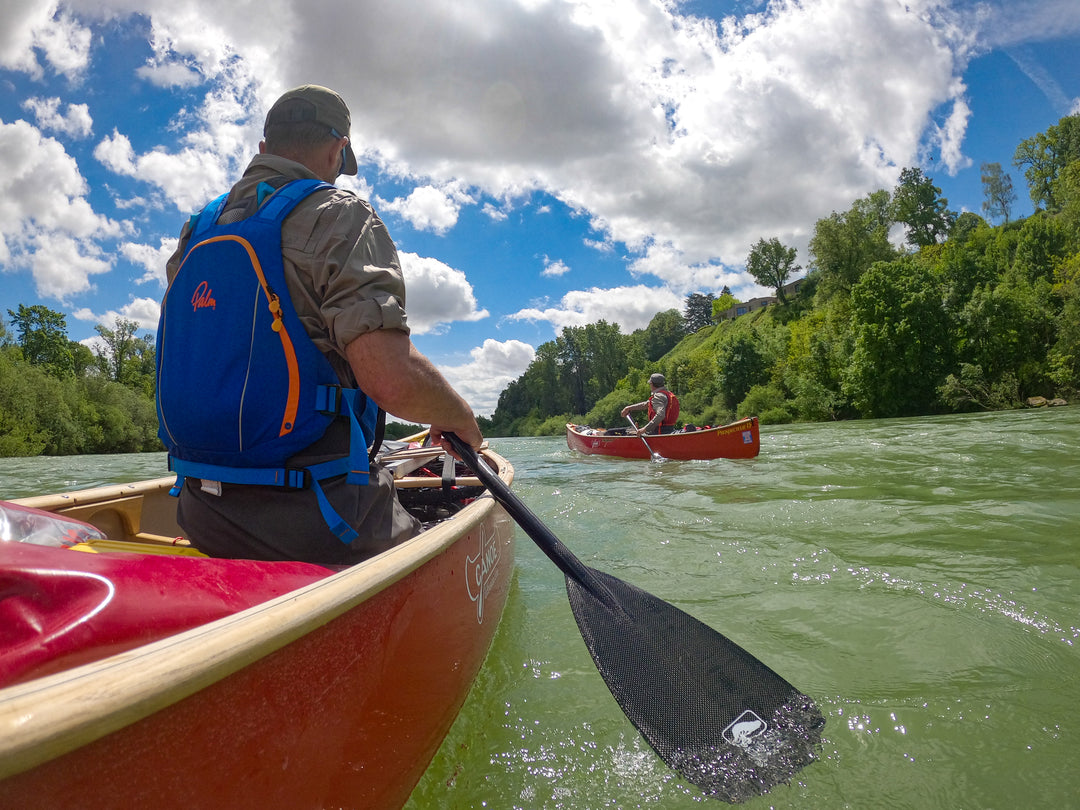 Black Pearl Straight: High-Performance Canoe Paddle for Seasoned Paddlers