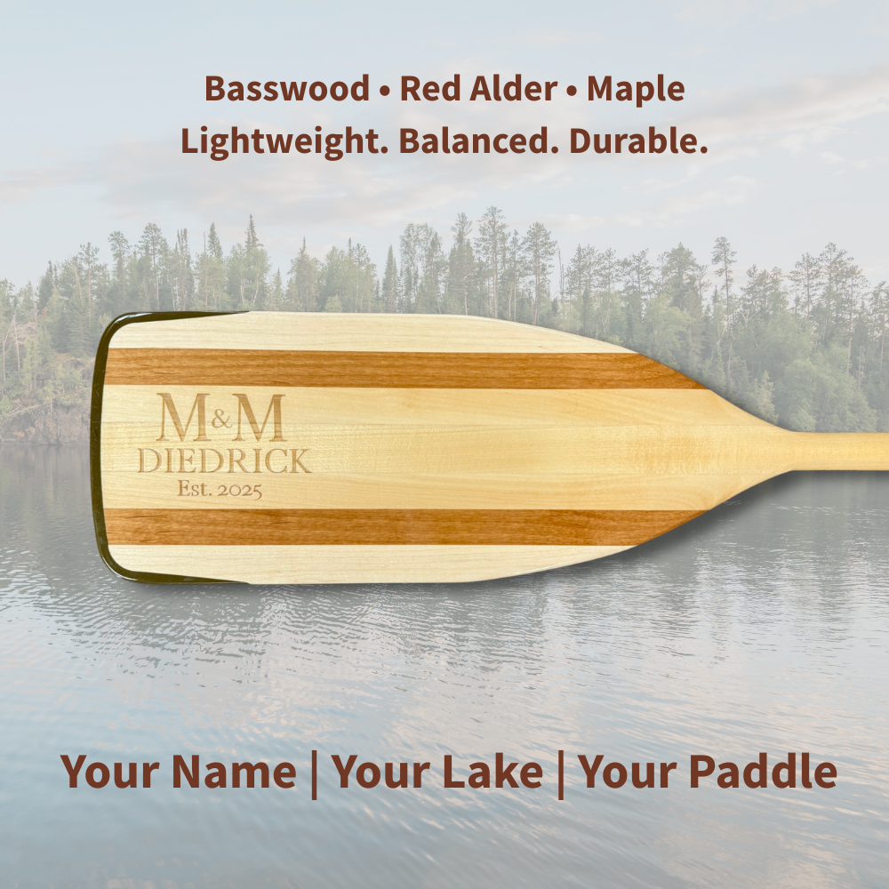 Custom Engraved Paddle