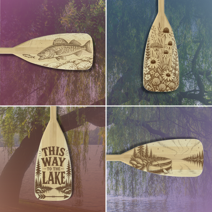 Custom Nature Decorative Paddle 36"