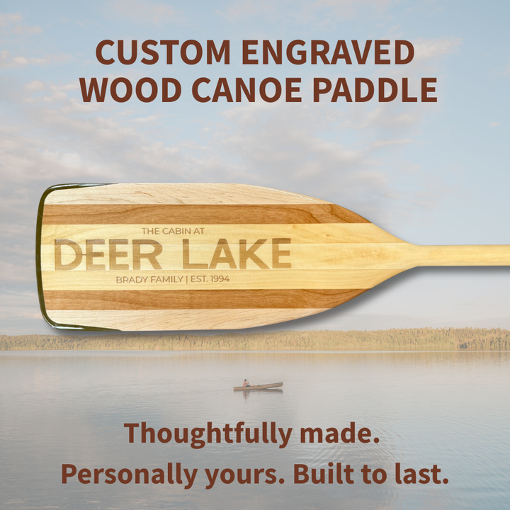 Custom Engraved Paddle