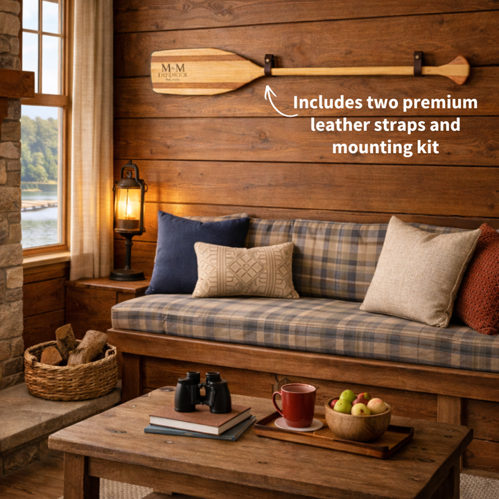 Leather Paddle Hanging Kit – Horizontal Display
