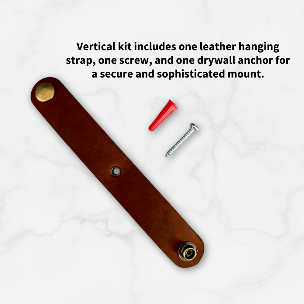 Leather Paddle Hanging Kit – Vertical Display