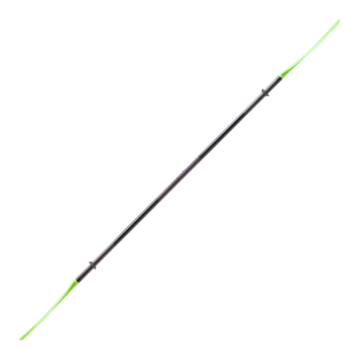 angler classic snap button electric green full profile