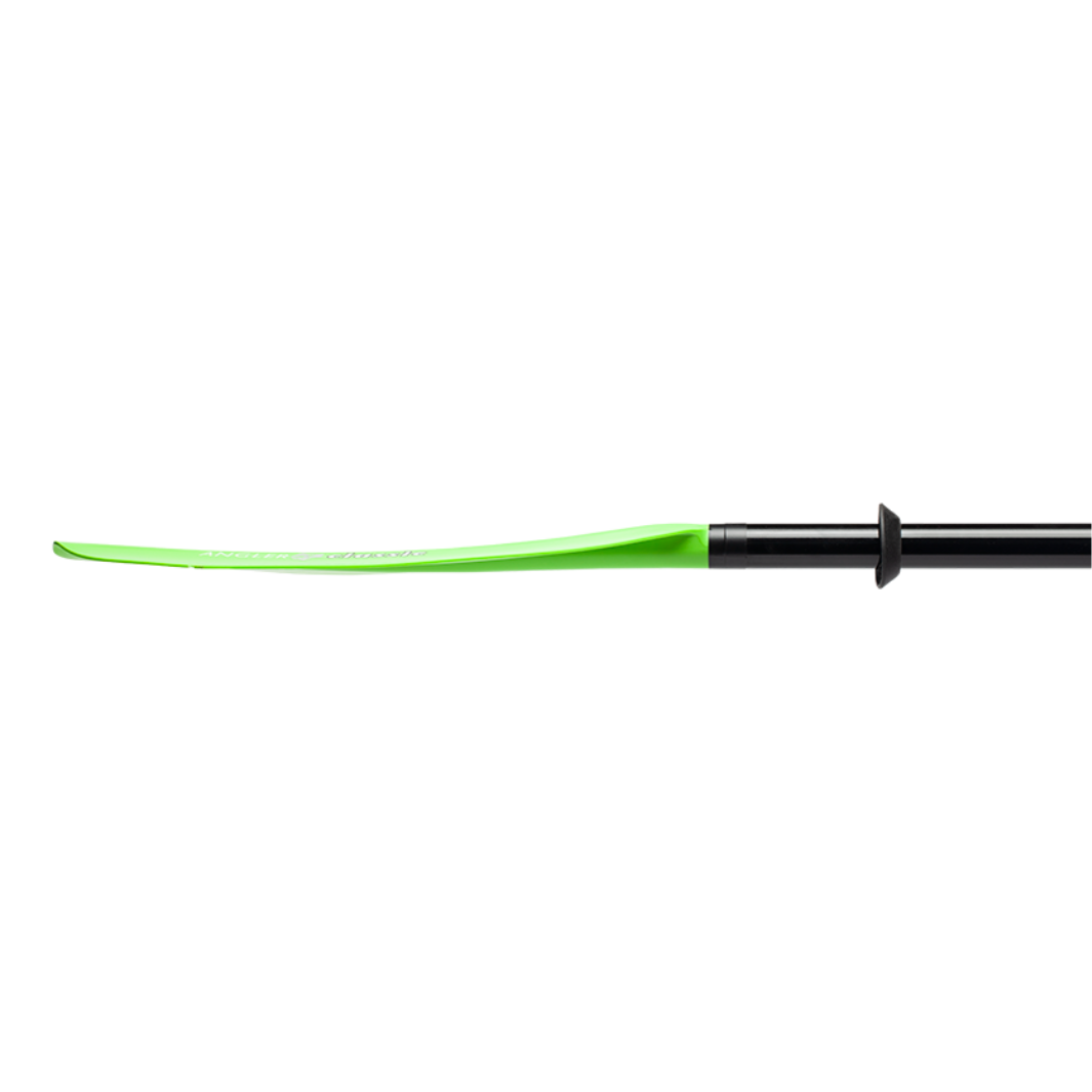 angler classic versa-lok electric green blade profile