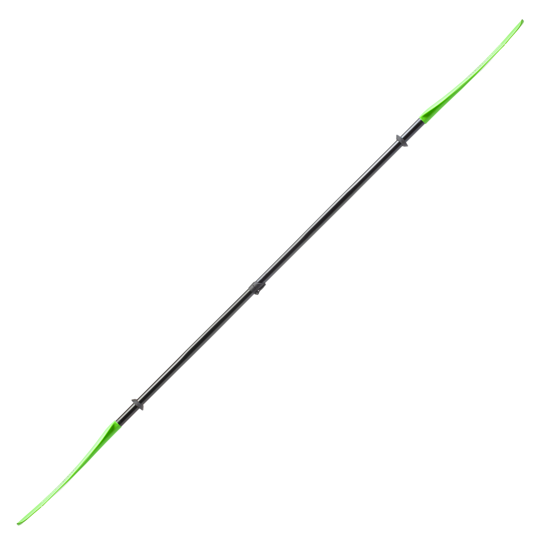 angler classic versa-lok electric green full profile