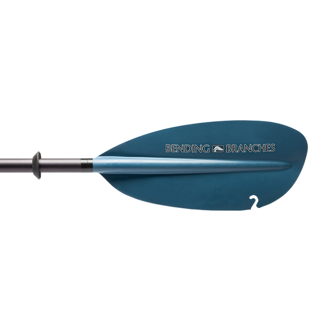 angler drift snap button tidal blue blade back