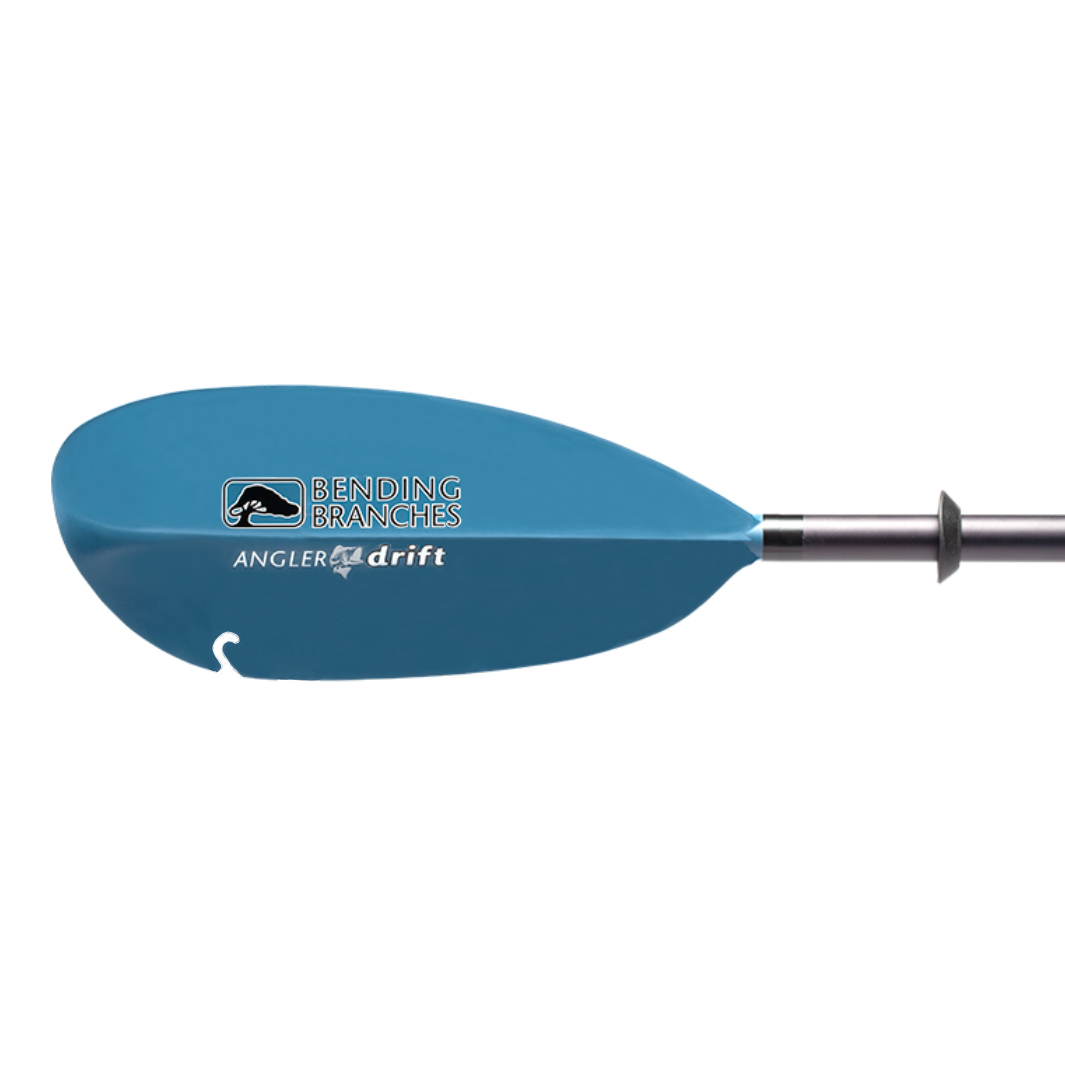 angler drift snap button tidal blue left blade