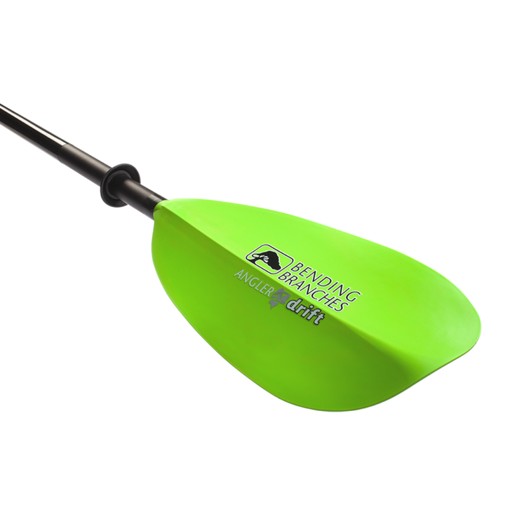 angler drift snap button electric green blade angeld
