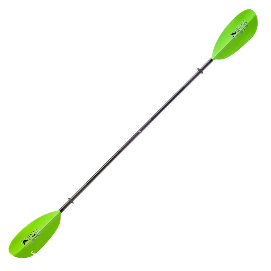 angler drift snap button electric green full
