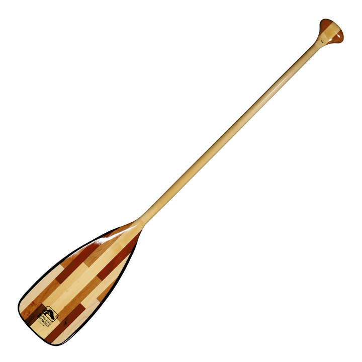 Catalyst 11 wooden canoe paddle full paddle blade to grip from the front