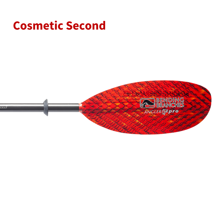 Red Copperhead pattern, right blade